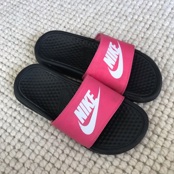 pink benassi slides